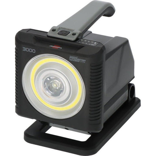 Brennenstuhl 1173730000 - Foco de trabajo LED a batería Multi Battery System HL 3000 IP54 - Ferrotecnia