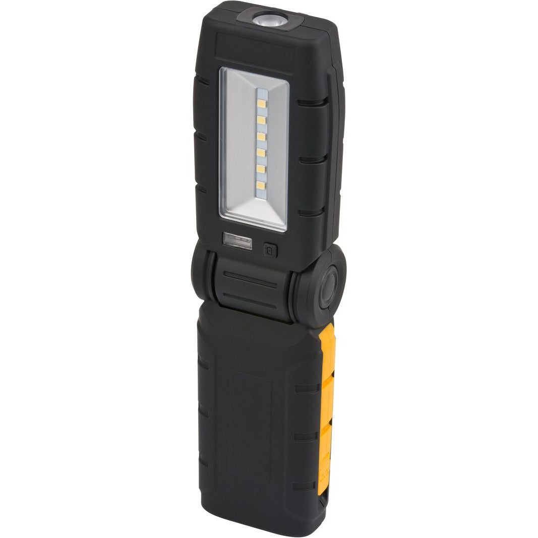 Brennenstuhl 1175650010 - Linterna de trabajo multifunción LED con batería recargable HL DA 61 MH (280+70 lm)