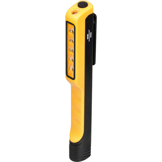 Brennenstuhl 1175990010 - Linterna de trabajo LED HL 100 con clip (107+10 lm)