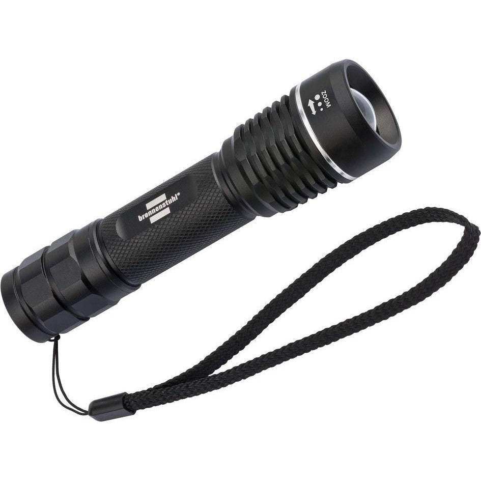 Brennenstuhl 1178600401 - LuxPremium TL 600 AF LED Flashlight with Rechargeable Battery and 630 lm Adjustable Focus