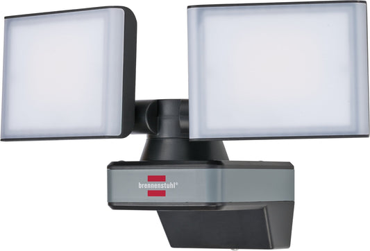 Brennenstuhl 1179060000 - Foco LED doble de pared WF con protección IP54 y control con app via WIFI - Ferrotecnia
