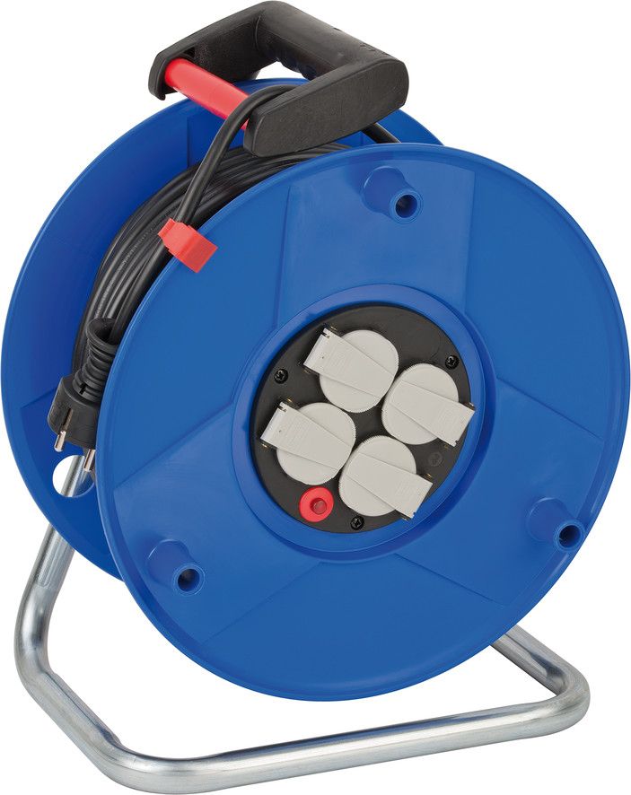 Brennenstuhl 1208300007 - Enrollacables Garant® IP20 H05VV - F 3G2,5 con cable de 40 m - Ferrotecnia