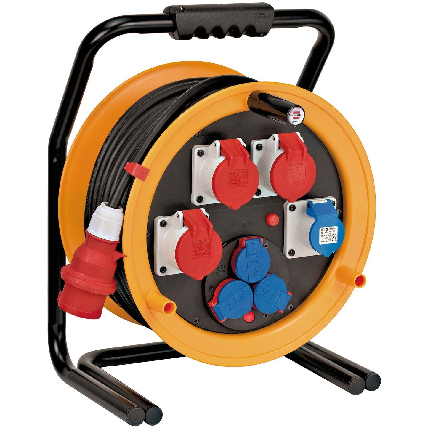 Brennenstuhl 1319110010 - Brobusta CEE 4 IP44 H07RN-F 5G2.5 cable reel (40 m)