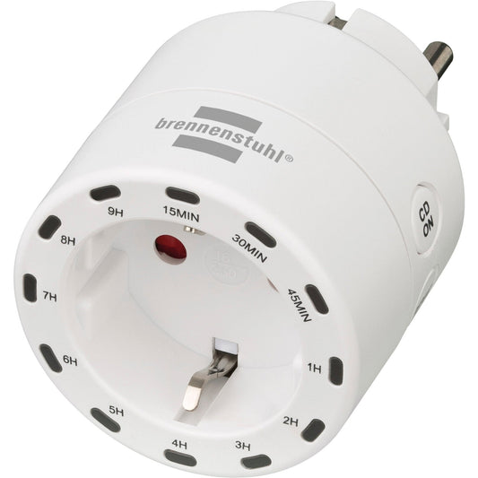 Brennenstuhl 1506130 - Countdown Timer Socket with 12 Time Settings
