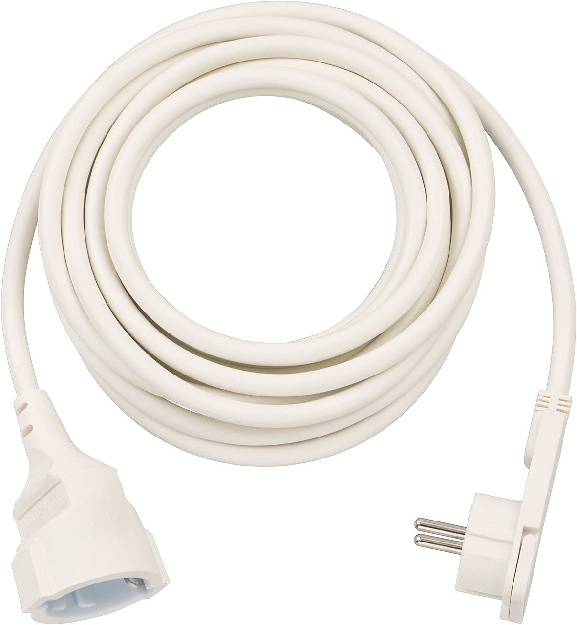 Brennenstuhl Alargador eléctrico IP20 H05VV - F 3G1,5 con clavija plana para uso en interiores - Ferrotecnia