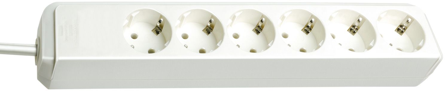 Brennenstuhl Base de tomas múltiples Eco - Line blanca - Ferrotecnia