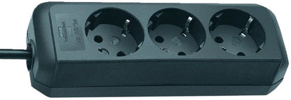 Brennenstuhl Base de tomas múltiples Eco - Line negra - Ferrotecnia