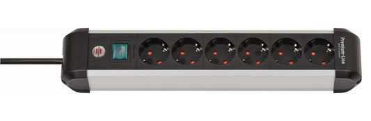 Brennenstuhl - Base de tomas múltiples Premium - Alu - Line - Ferrotecnia