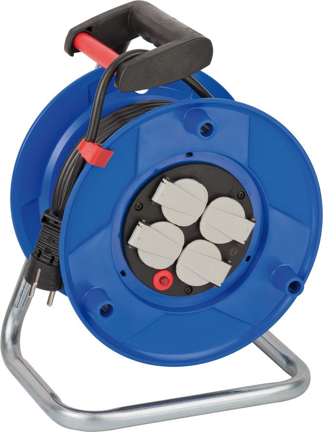 Brennenstuhl - Enrollacables Garant® IP20 H05VV - F 3G1,5/2,5 para interiores - Ferrotecnia