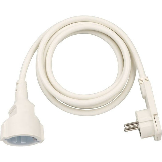 Brennenstuhl IP20 extension cord H05VV-F 3G1.5 with flat plug for indoor use