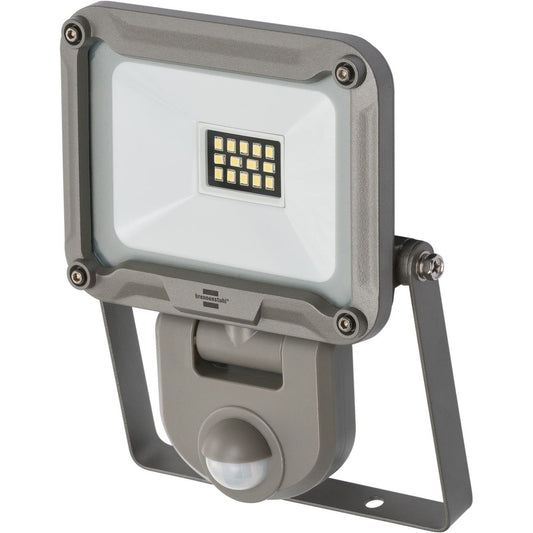 Brennenstuhl JARO LED wall spotlight with infrared motion detector and IP54 protection