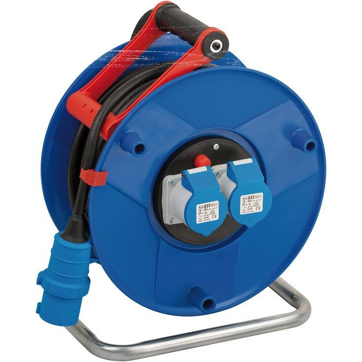 Brennenstuhl - Garant® IP44 H07RN-F 3G2.5 cable reel for industry and construction with CEE sockets