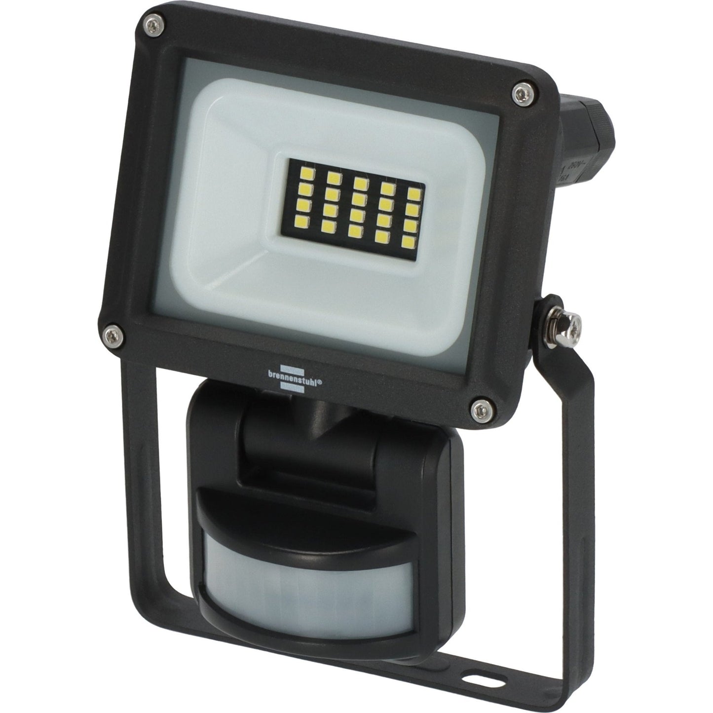 Brennenstuhl Foco LED de pared JARO con detector de movimiento y protección IP65