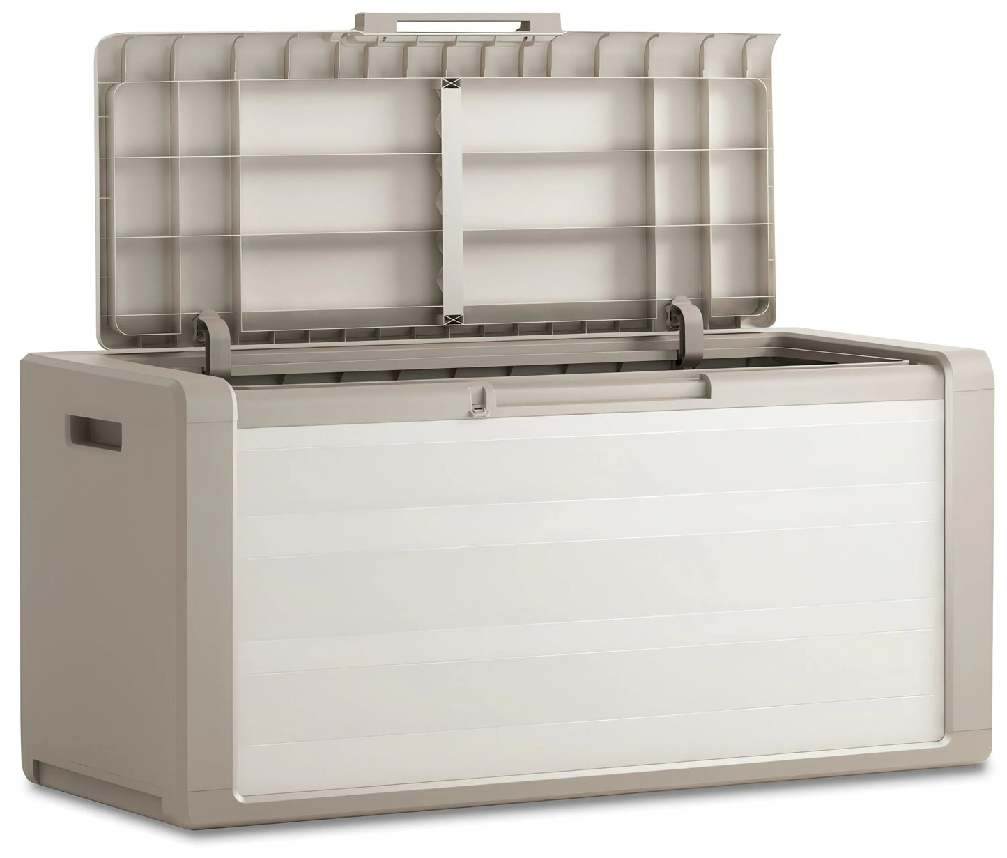 KIS Gulliver, Caja de almacenaje, Beige 300 litros, 118 x 49 x 55 cm