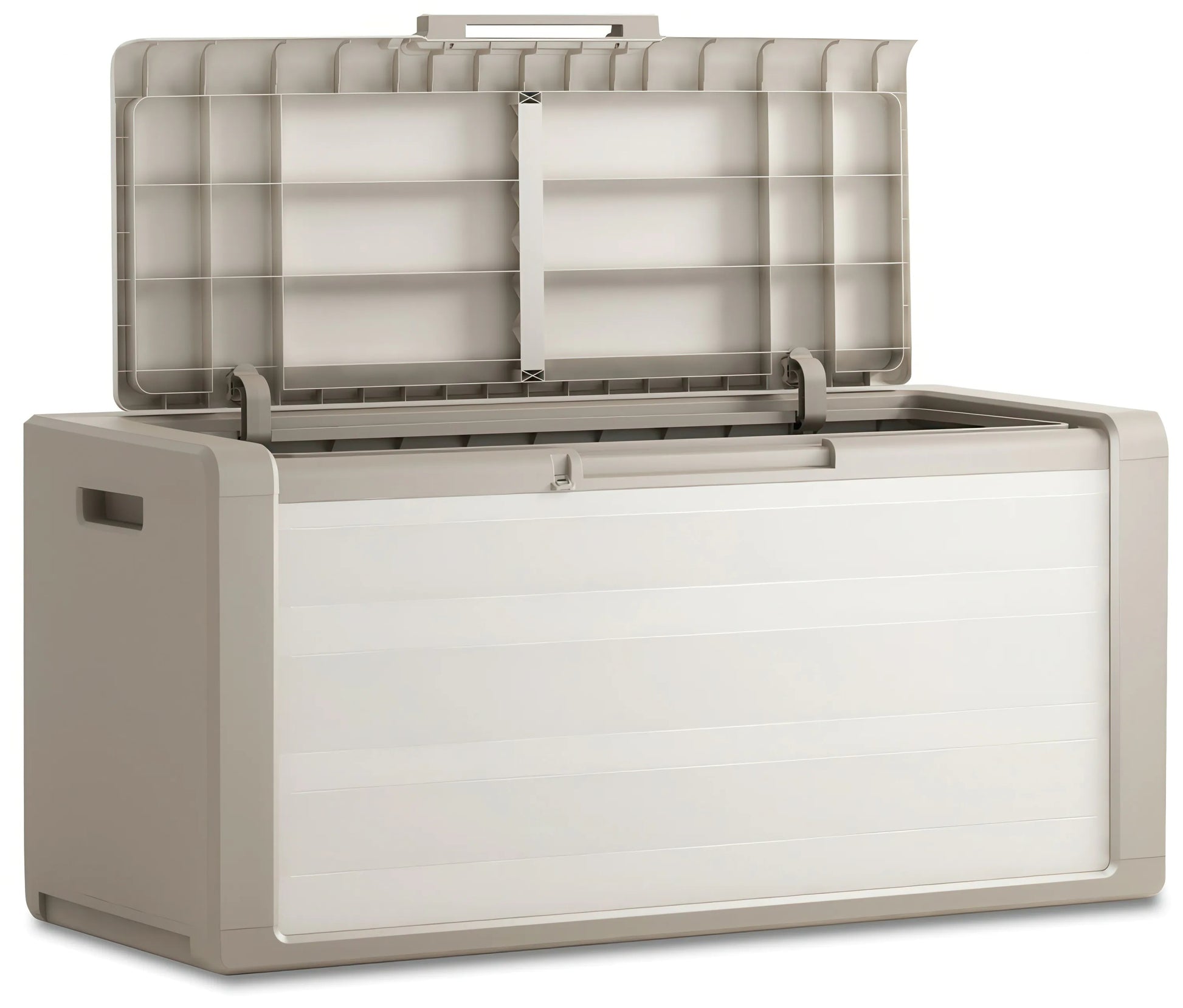 KIS Gulliver, Caja de almacenaje, Beige 300 litros, 118 x 49 x 55 cm