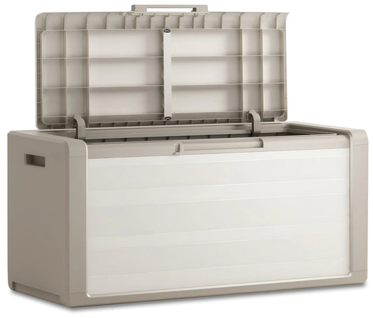 KIS Gulliver, Caja de almacenaje, Beige 300 litros, 118 x 49 x 55 cm