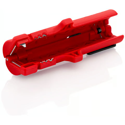 Knipex 16 64 125 SB - Pelacables para cables planos y redondos Knipex (en embalaje autoservicio)
