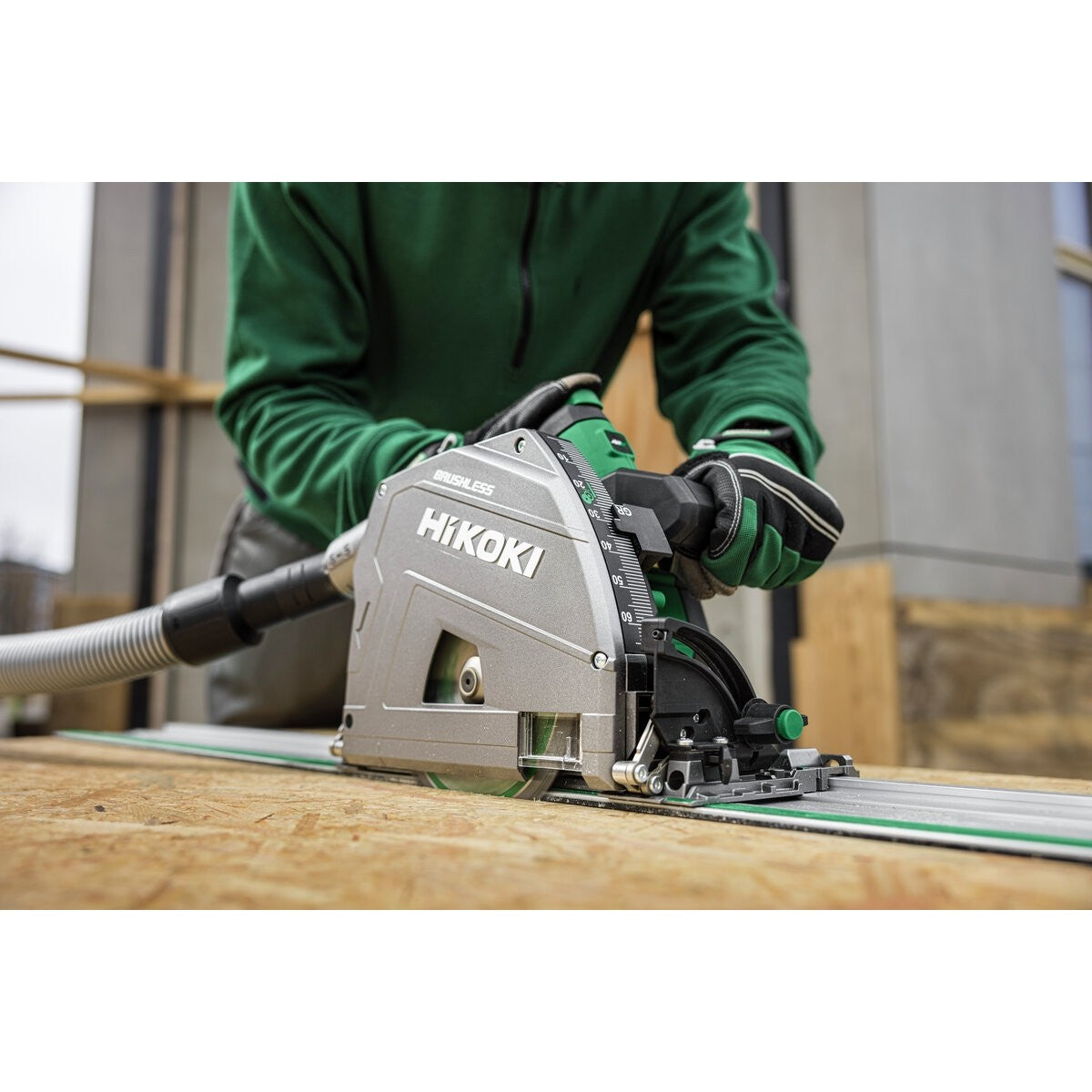Hikoki C3606DPAW2Z - Sierra circular manual de batería C3606DPAW2Z
