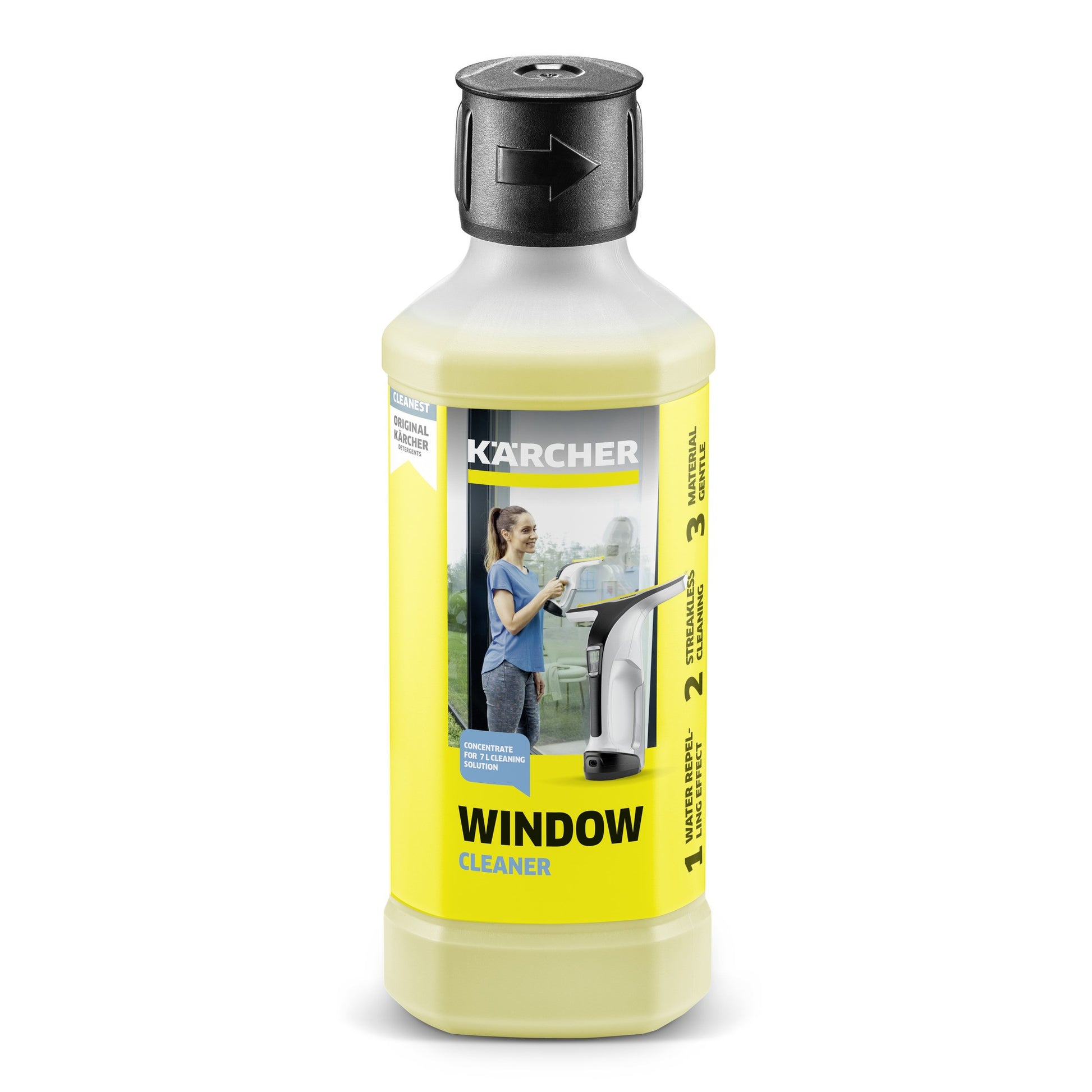 Kärcher 6.295-840.0 - Detergente concentrado para limpiadora de cristales RM 503