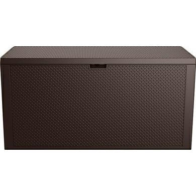 Caja de jardín de balcón Emily 280 L - marrón - Ferrotecnia
