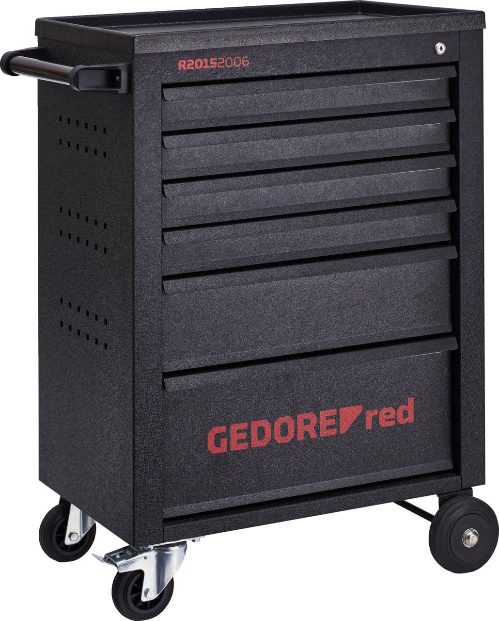Carro de taller GEDORE red MECHANIC negro con 6 cajones - Ferrotecnia