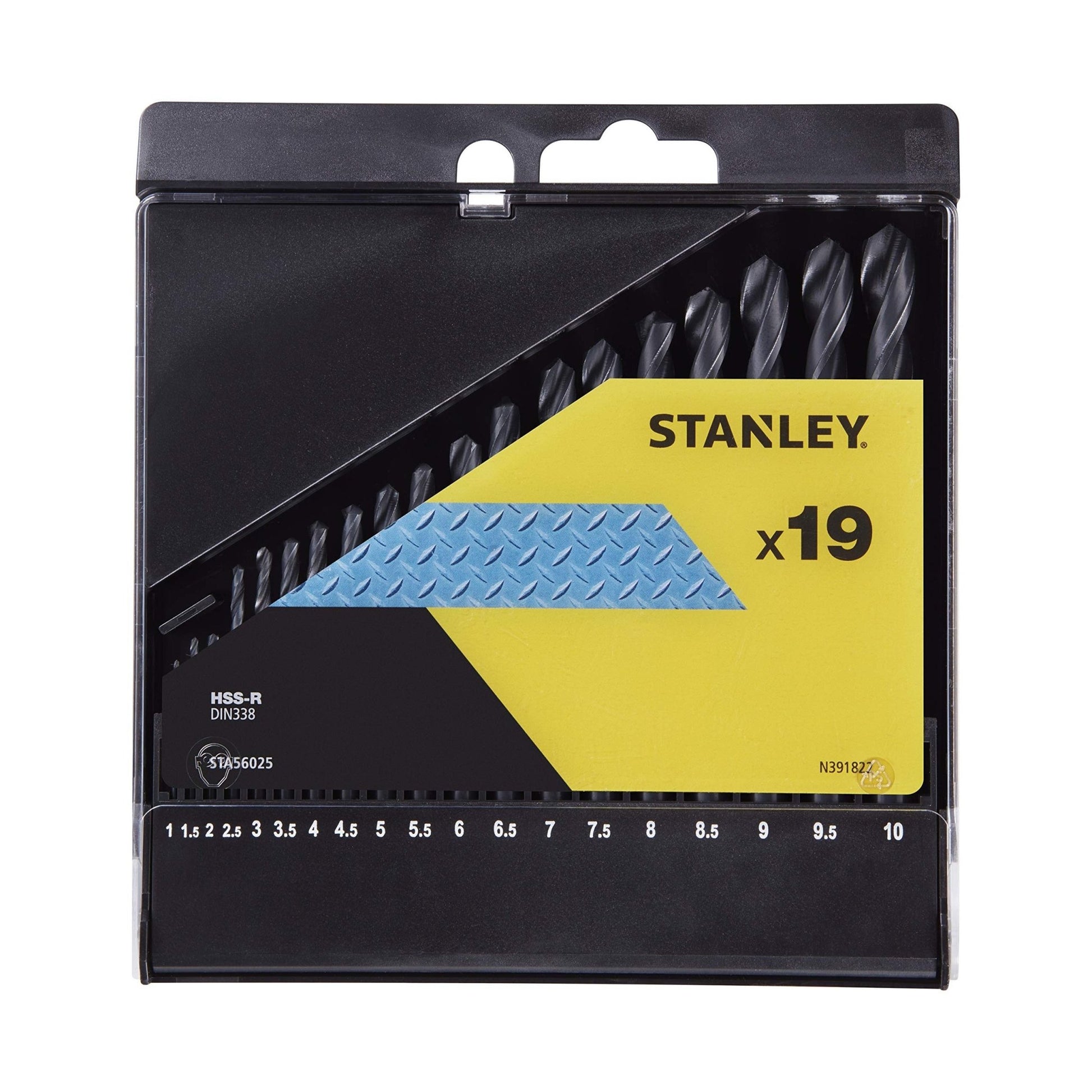 Cassette con 19 brocas HSS-R para metal - Unid: 19 - Ferrotecnia