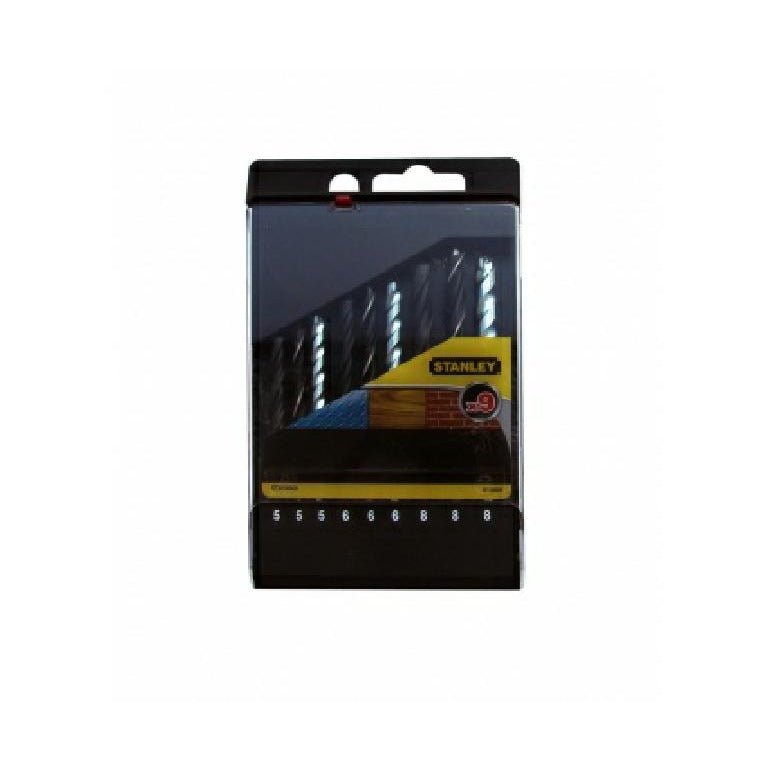 Cassette con 9 brocas combinadas HSS-R metal: - Unid: 9 - Ferrotecnia