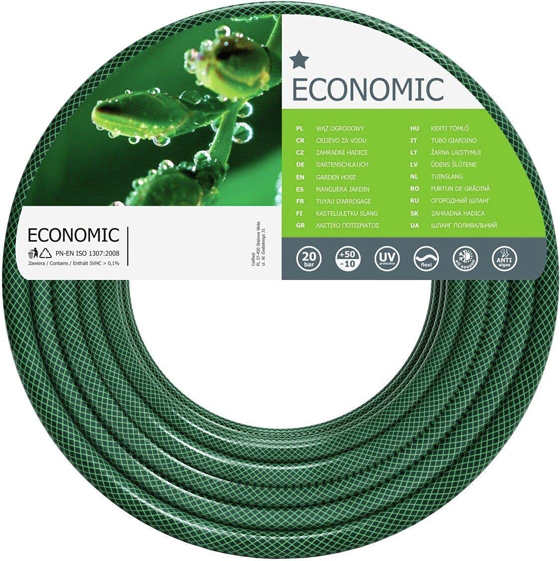 Cellfast 10-730 - Manguera de jardín Economic 1" 35m