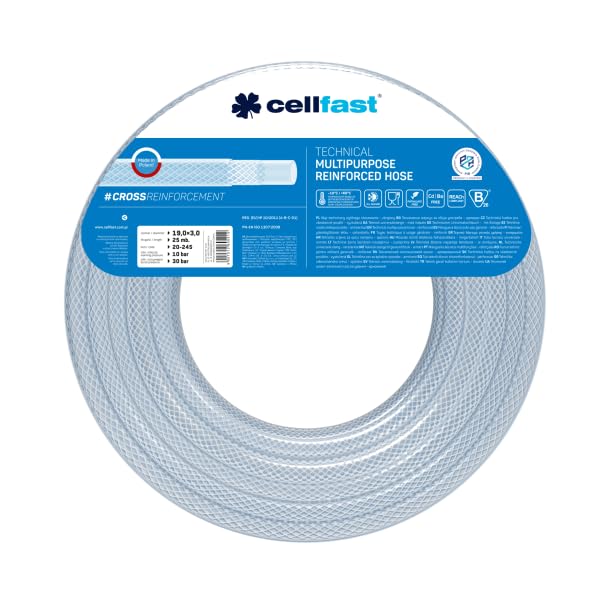 Cellfast 20-245 - Manguera técnica reforzada 19x3,0x25 m