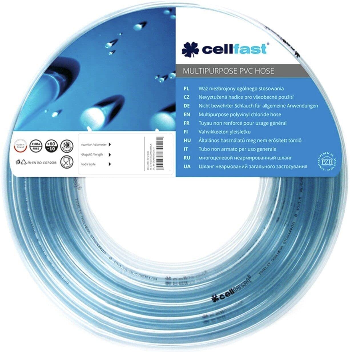 Cellfast 20-662 - Manguera universal 8,0x1,5 120 m