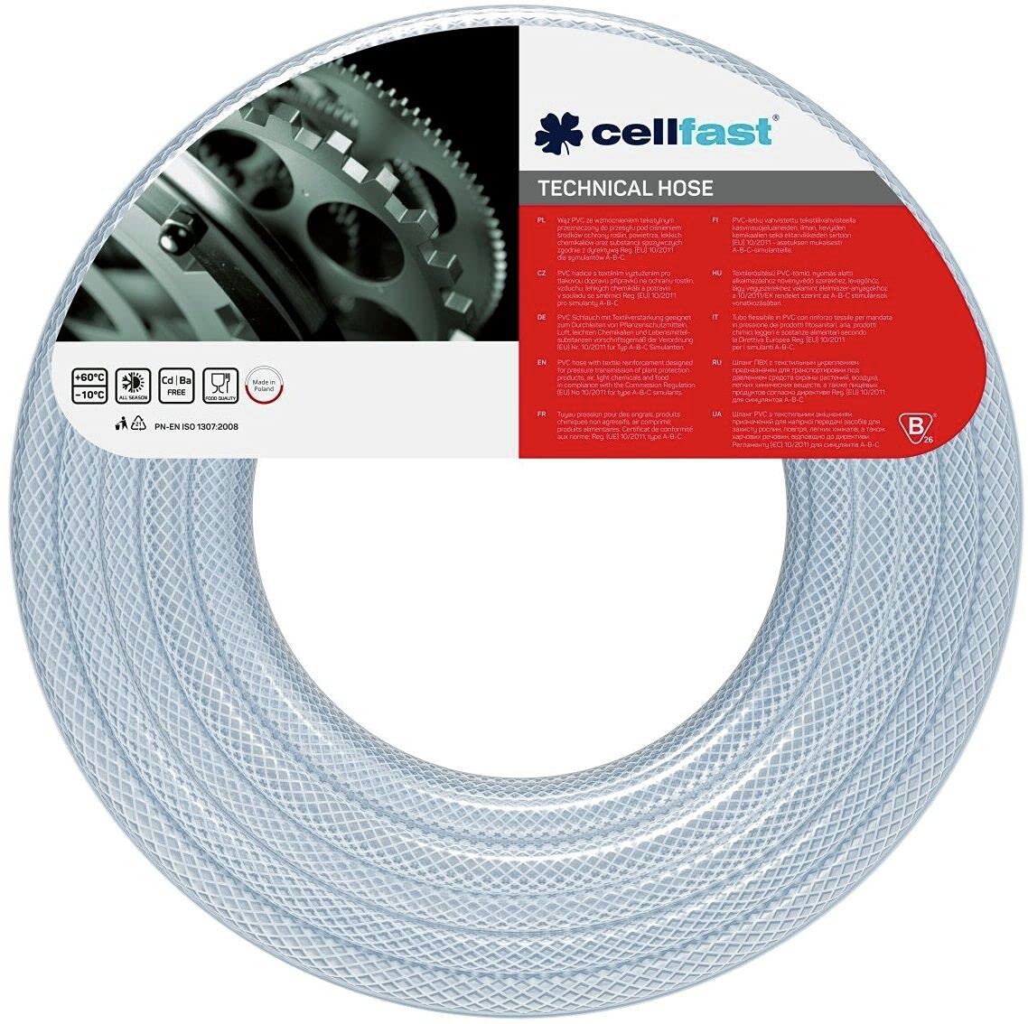 Cellfast 20-691 - Manguera técnica 8x2,5 mm, 80 m