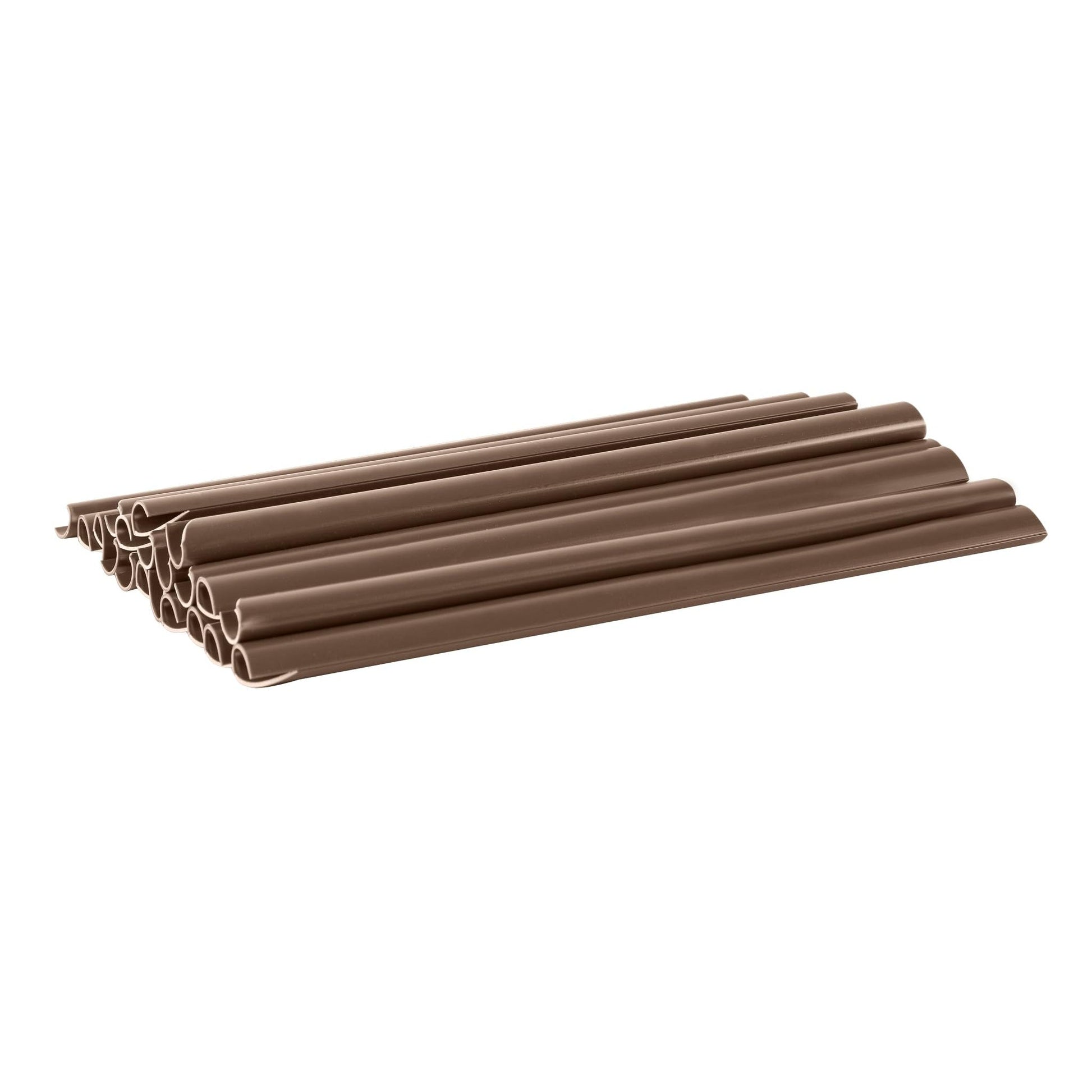 Cellfast 30-087 - Clips para cinta de vallado, marrón (Lote de 10 uds) - Ferrotecnia