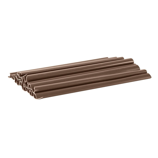 Cellfast 30-087 - Clips para cinta de vallado, marrón (Lote de 10 uds) - Ferrotecnia