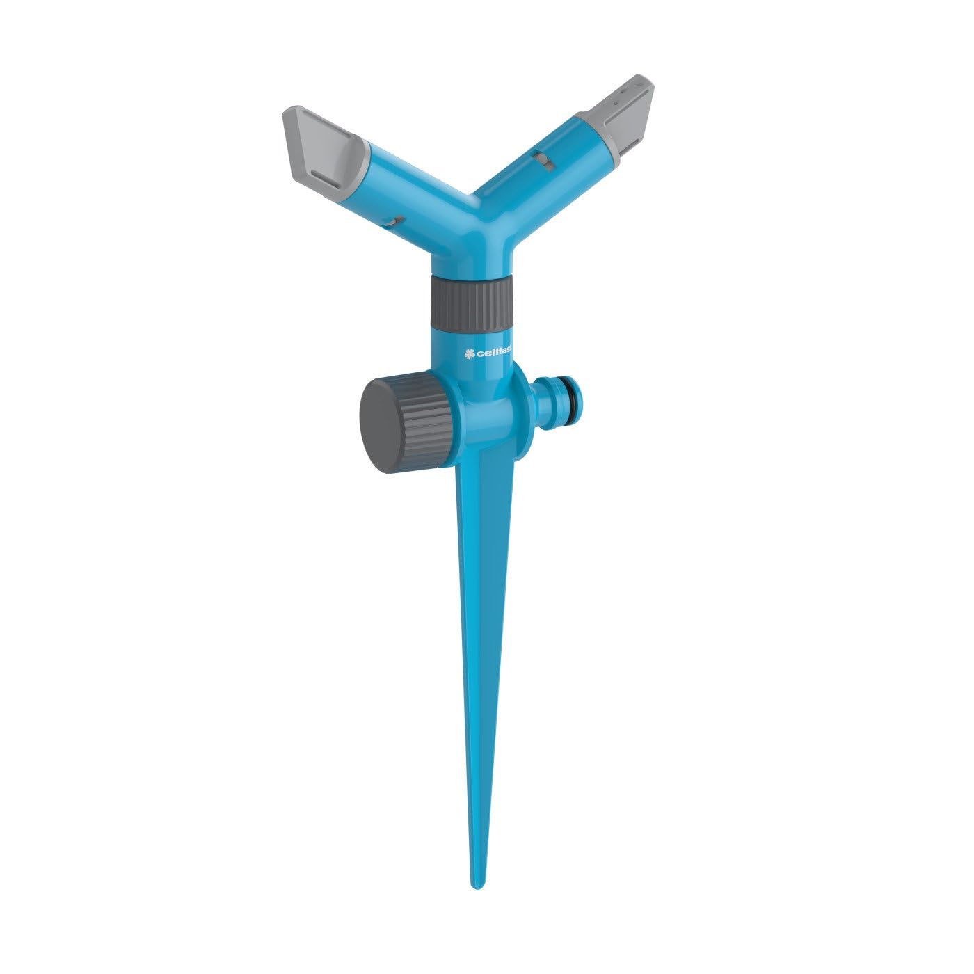 Cellfast 50-416 - Aspersor rotativo de 2 brazos cellPRO