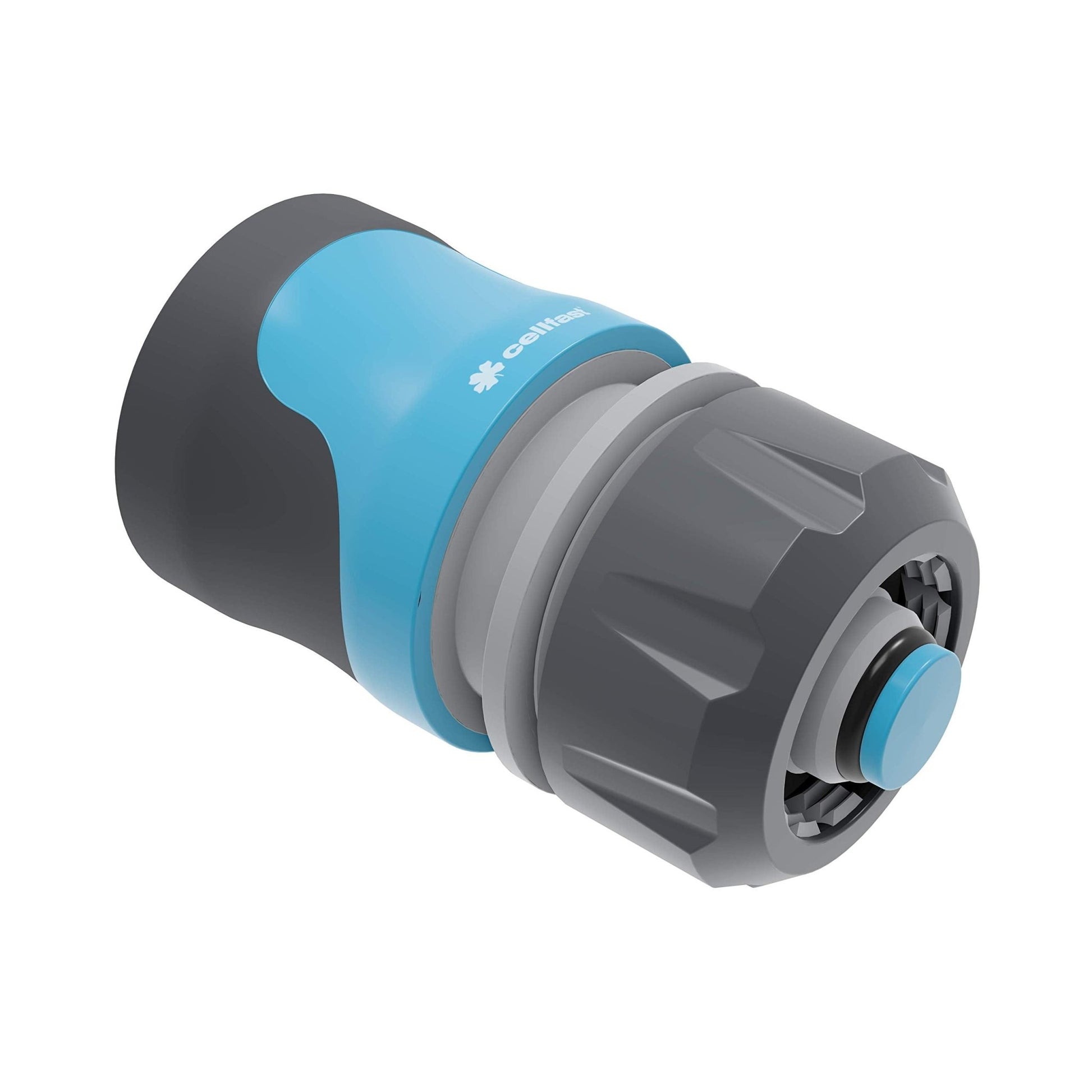 Cellfast 50-622 - Conector rápido de manguera 1/2" Stop SAFETOUCH cellPRO, blíster