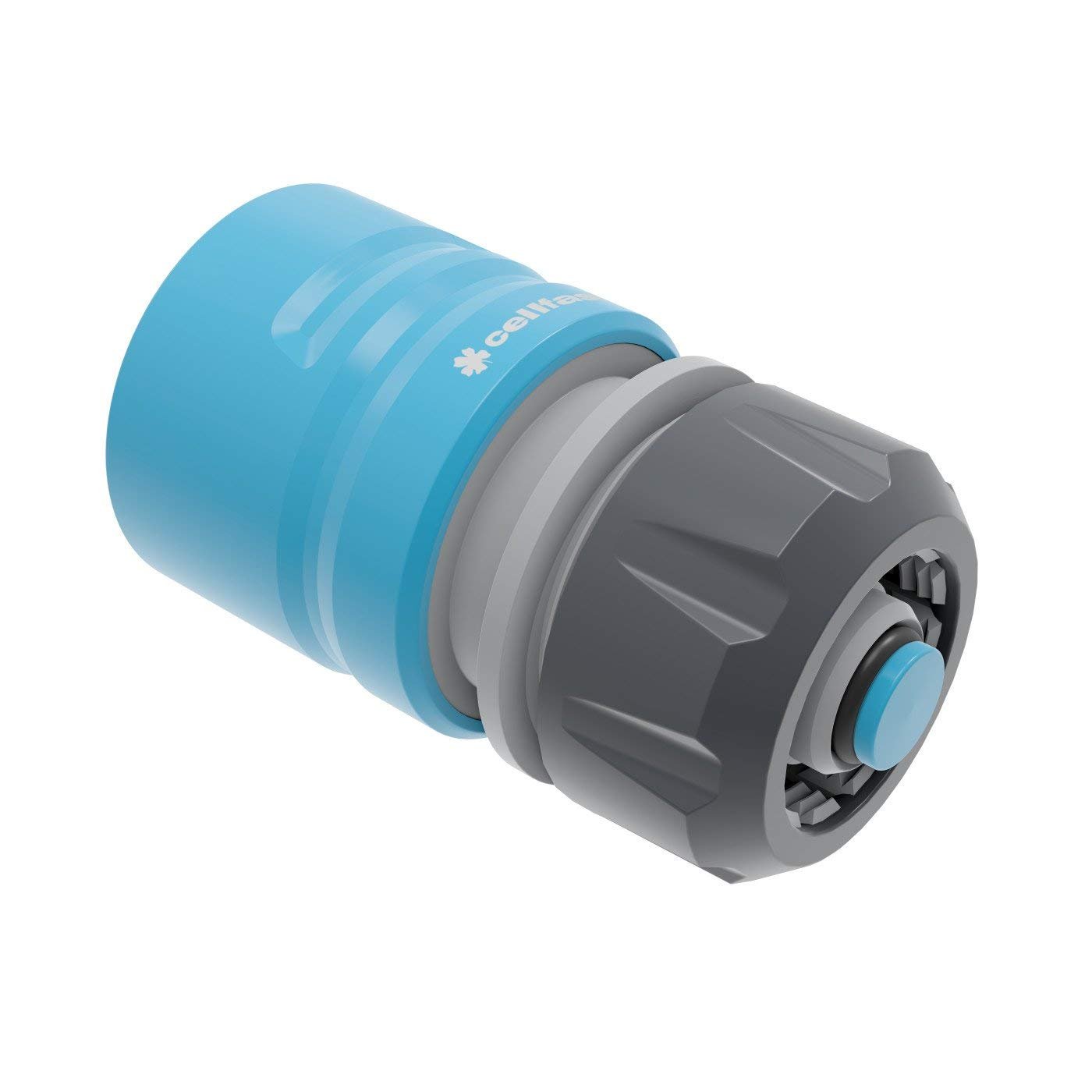 Cellfast 50-632 - Conector rápido de manguera 1/2" SAFETOUCH cellPRO, blíster