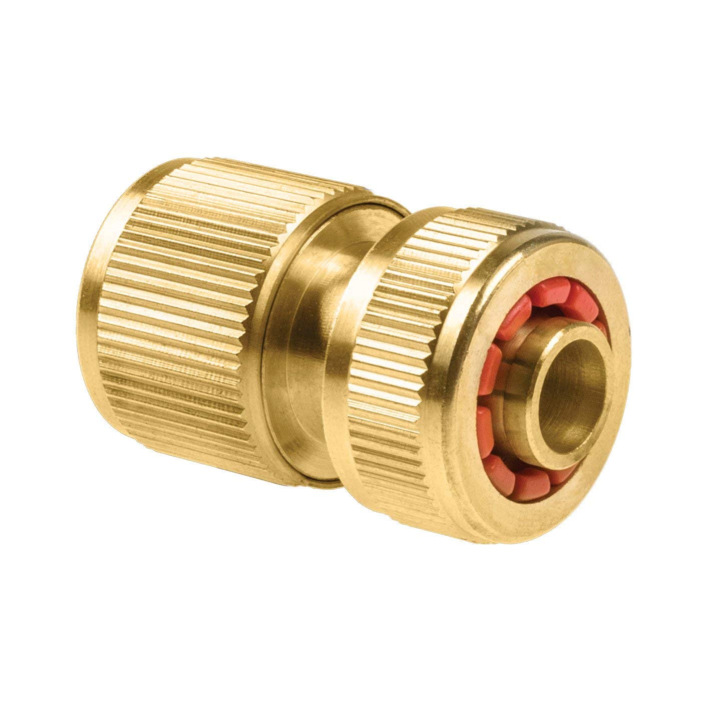 Cellfast 52-820 - Conector rápido de manguera 1/2" Stop de latón BRASS