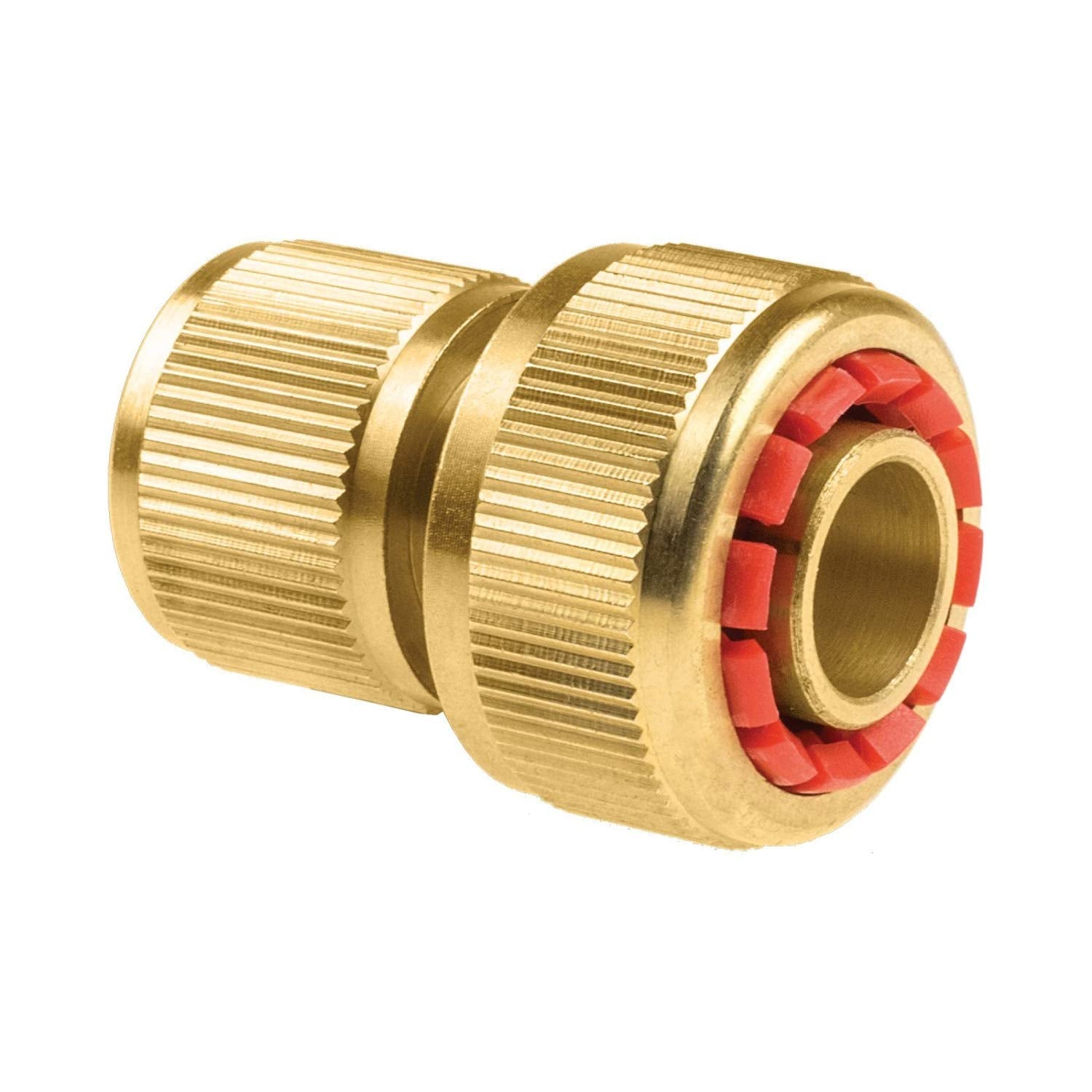 Cellfast 52-825 - Conector rápido de manguera 3/4" Stop de latón BRASS