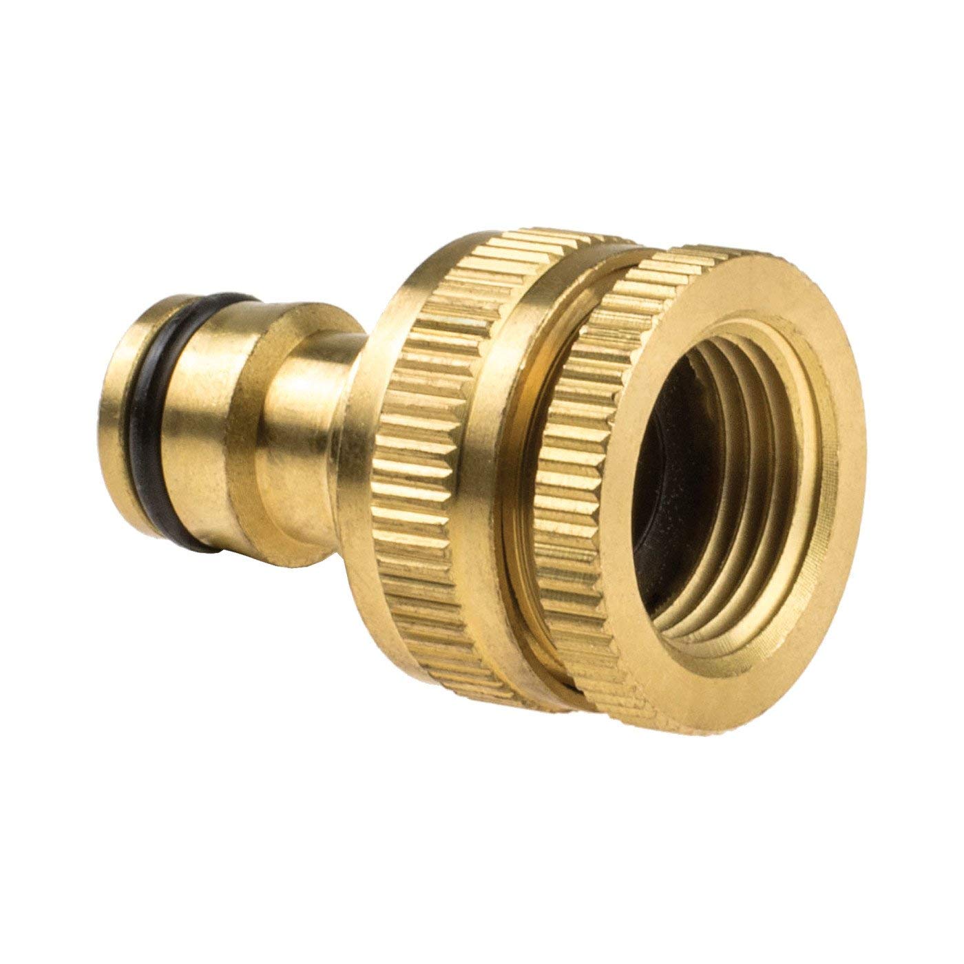 Cellfast 52-860 - Conector de grifo 1/2-3/4" de latón BRASS