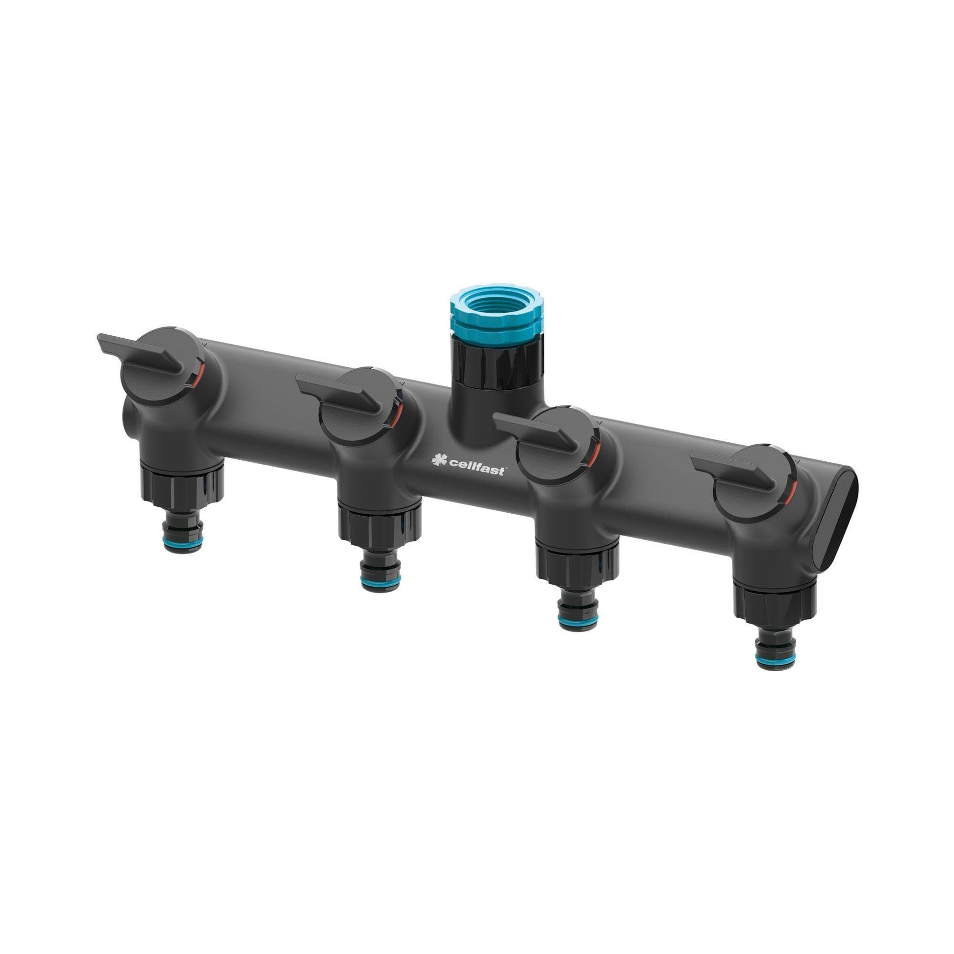 Cellfast 53-240 - Distribuidor cuádruple 1/2-3/4-1" ENERGO