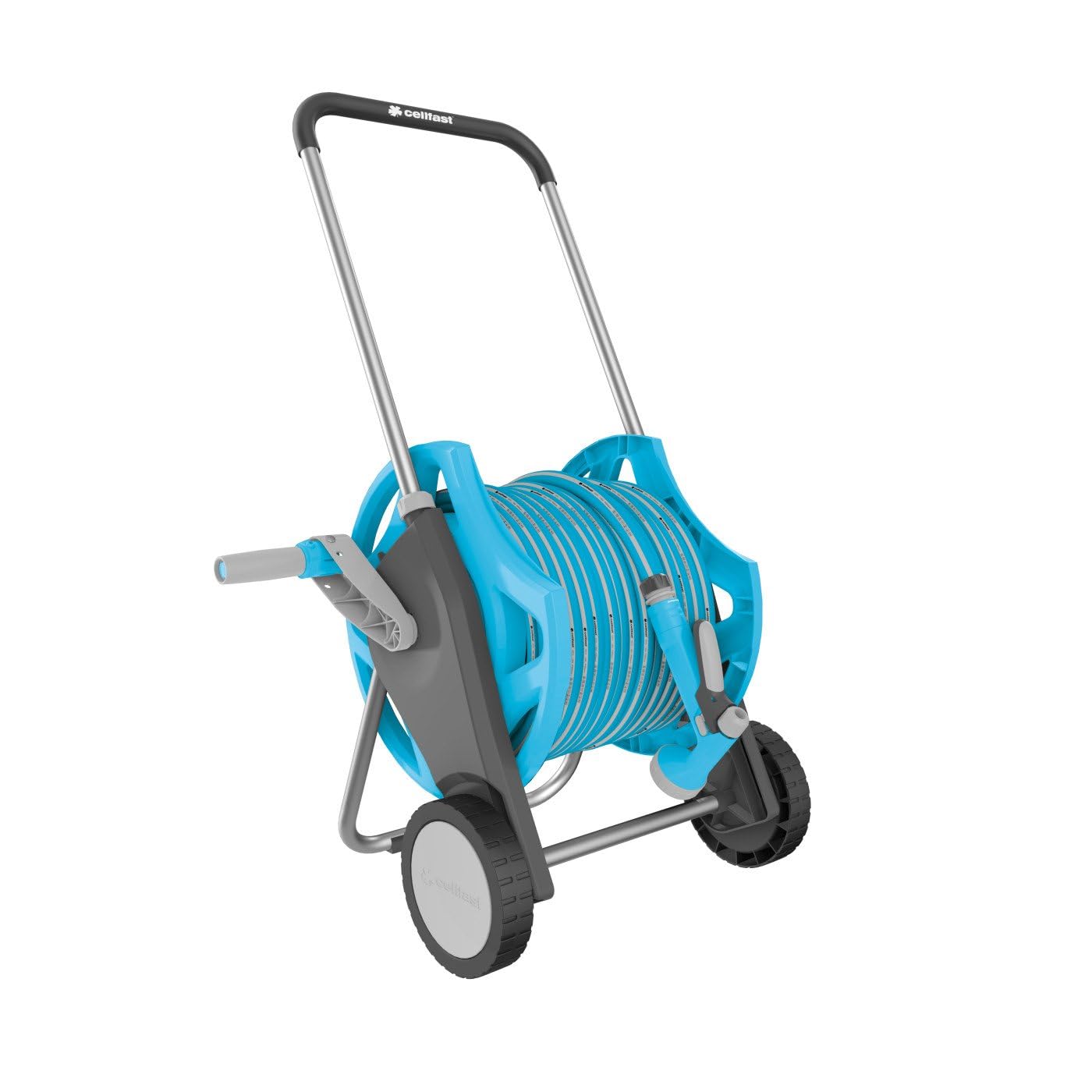 Cellfast 55-063 - Carro portamanguera Discover 30, juego completo ENERGO