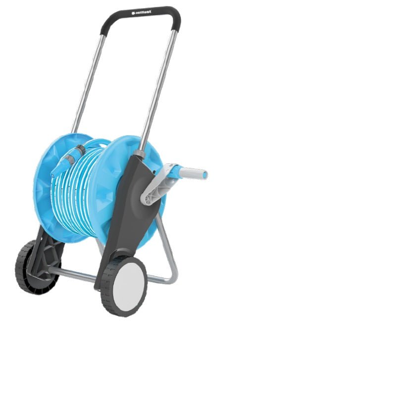 Cellfast 55-320 - Carro portamanguera con ruedas Compact, con manguera 3/4" 20 m