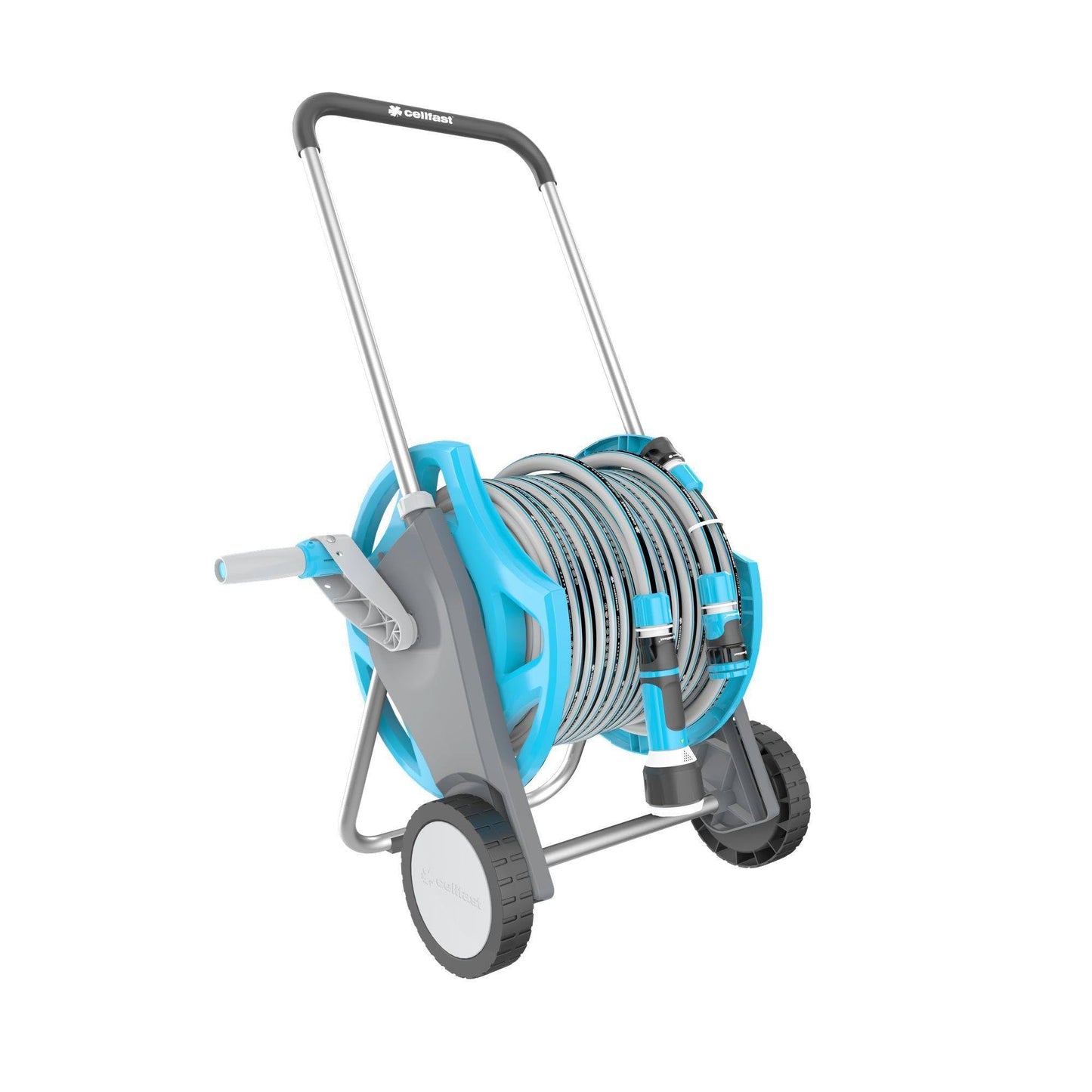 Cellfast 55-620 - Carro portamanguera con ruedas Discover 20 m ENERGO