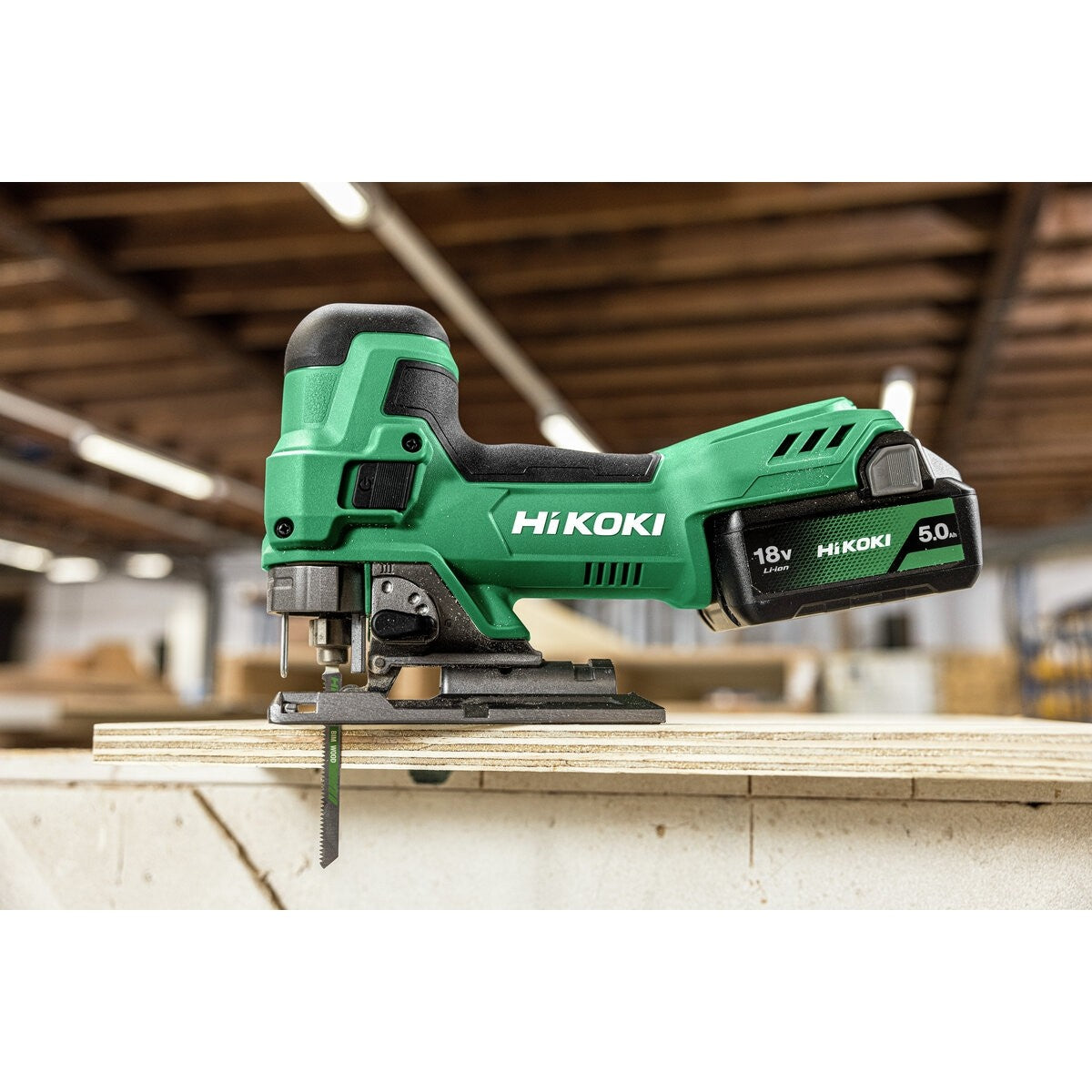 Hikoki CJ18DBW2Z - Sierra de calar de batería CJ18DBW2Z