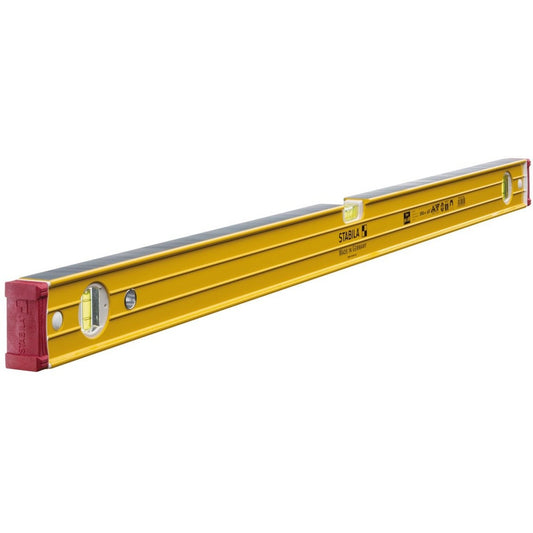 Stabila 158552 - 100 cm bubble level with magnetic base Series 96-2M