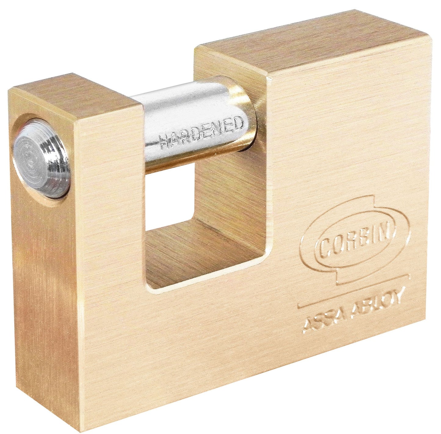 Corbin L-311-70-KA1 - Candado Rectangular de Bayoneta con llaves iguales