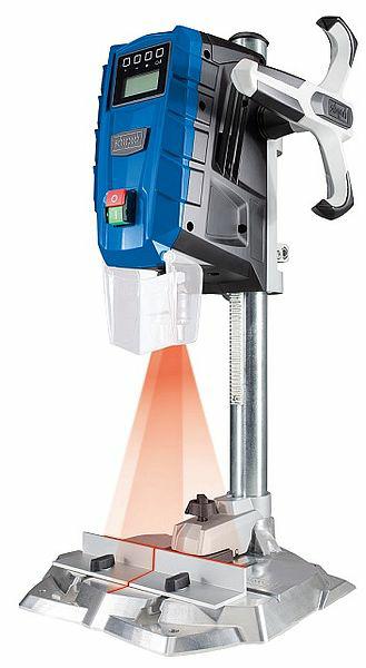 Scheppach 5906822901 - Taladro de columna DP55, 710 W, Pantalla digital, Portabrocas de 13 mm