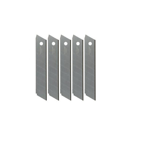 Cuchillas de recambios quebradizas 18mm - pack de 5