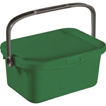 Curver 00363 – 208 – 00 Bio Caja 25,7 x 17,7 x 11,3 cm en Verde/Plata, Plástico, 25,7 x 17.7 x 11.3 cm