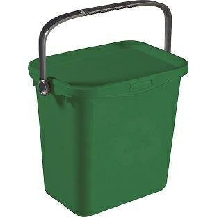 CURVER 00364 – 208 – 00 Bio Caja 25,7 x 20,1 x 23,9 cm en Verde/Plata, Plástico, 25,7 x 20.1 x 23.9 cm